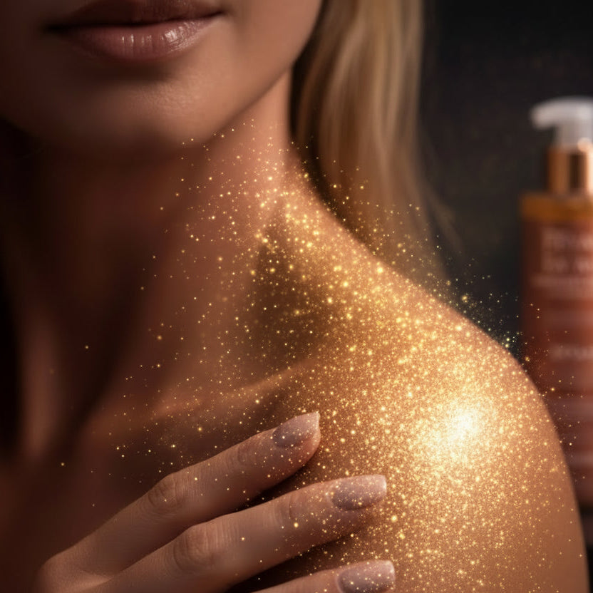 Body Splash Iluminador de Glow Dourado- FF Iluminée