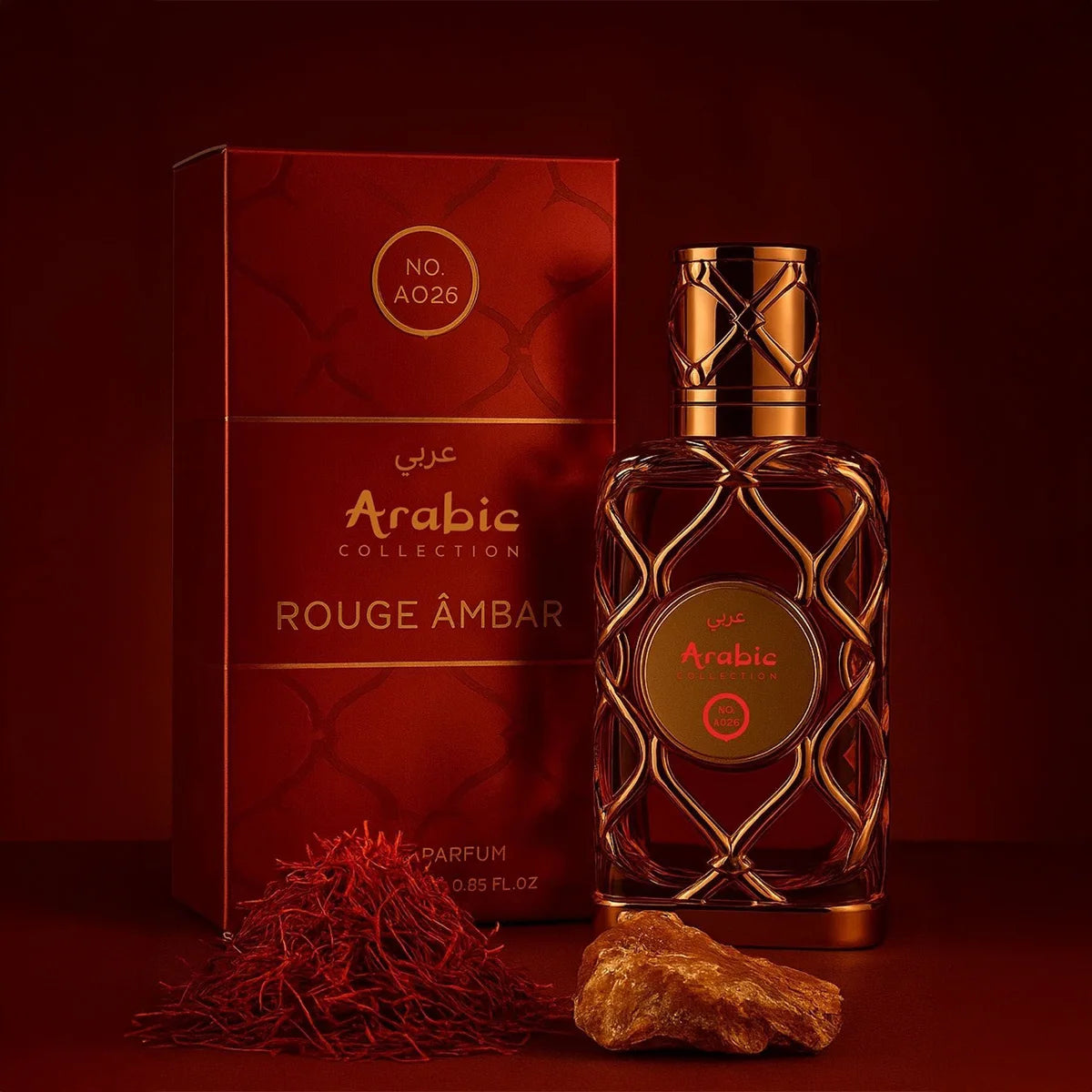 Perfume árabe Rouge Amber