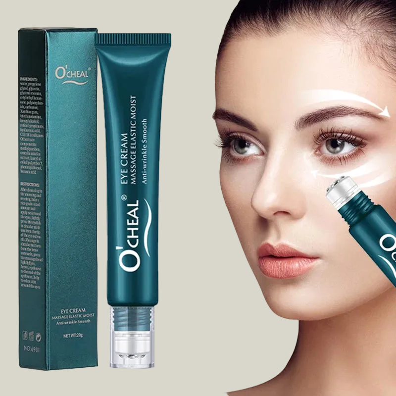 Massageador com Creme para os olhos