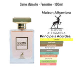 100ml Feminino Perfume Arábico COMO MOISELLE