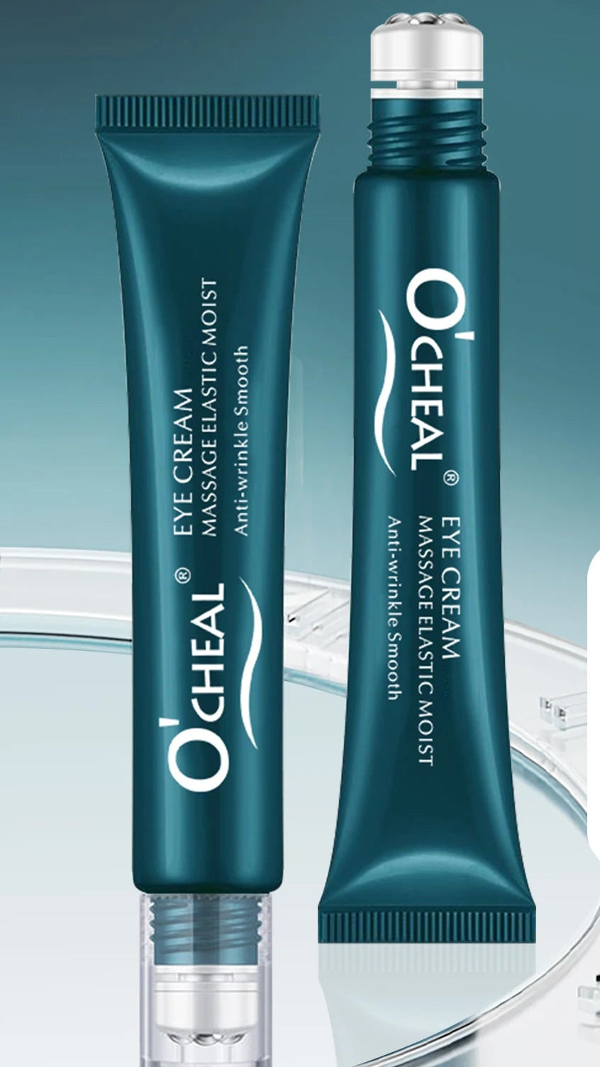 Massageador com Creme  para os olhos