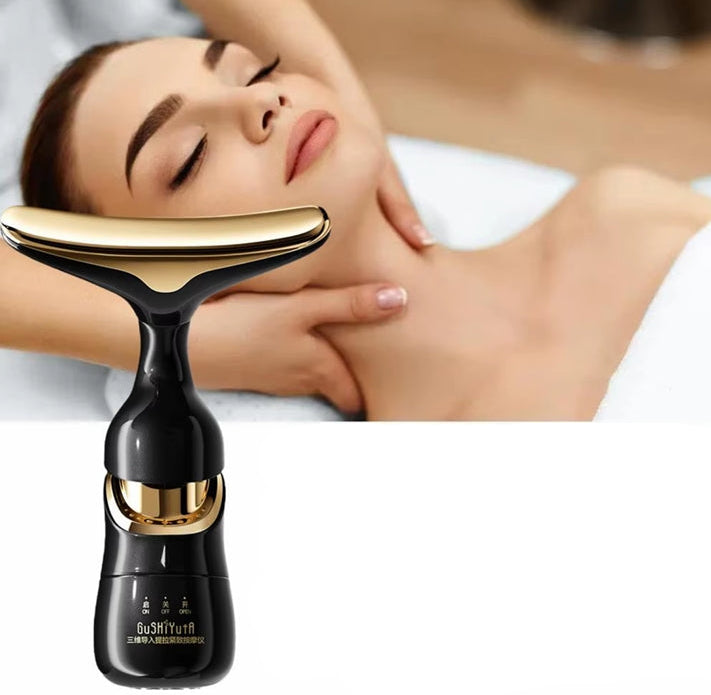 Massageador facial 3 em 1