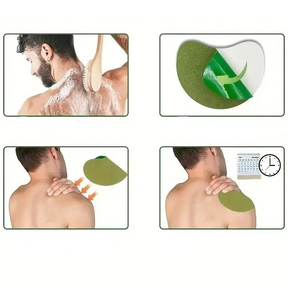 6/12/60 Adesivos de acupuntura