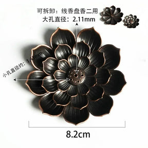 Porta Incenso Flor de Lótus