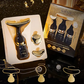 Massageador facial 3 em 1