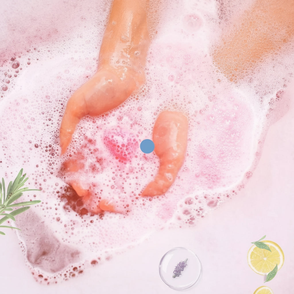 Bola de Espuma para Banho de Spa