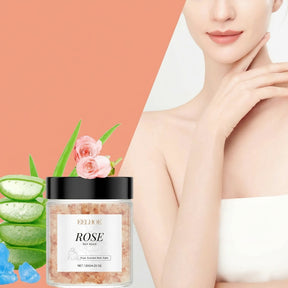 Rose Sal de Banho Esfoliante