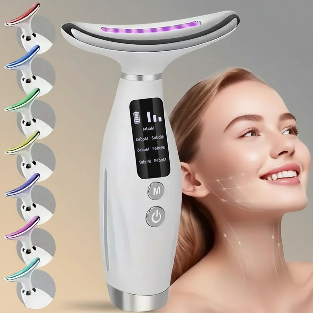 Massageador Facial LumiDerma LED-PROMOÇÃO