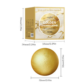 Bola Dourada- Sal de Banho