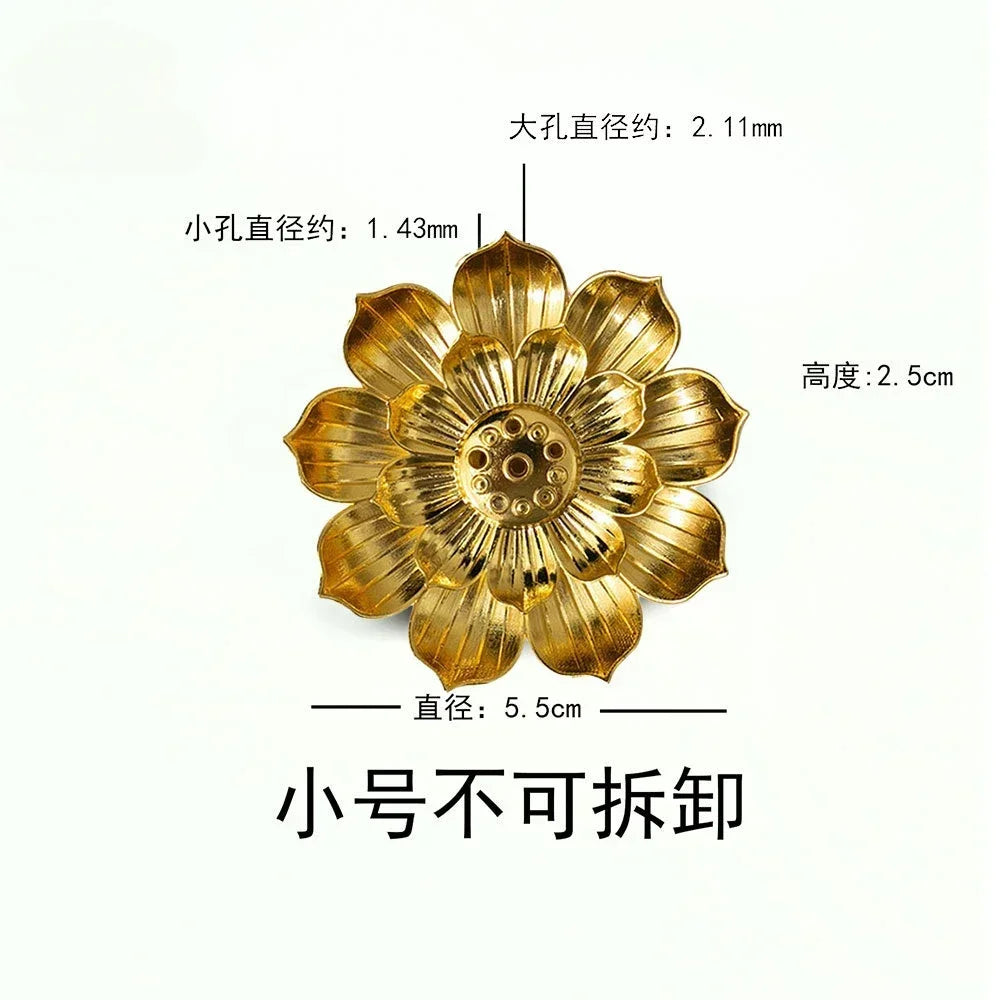 Porta Incenso Flor de Lótus