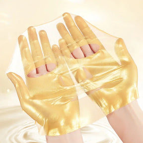 Máscaras faciais de colágeno dourado 24k da SADOER