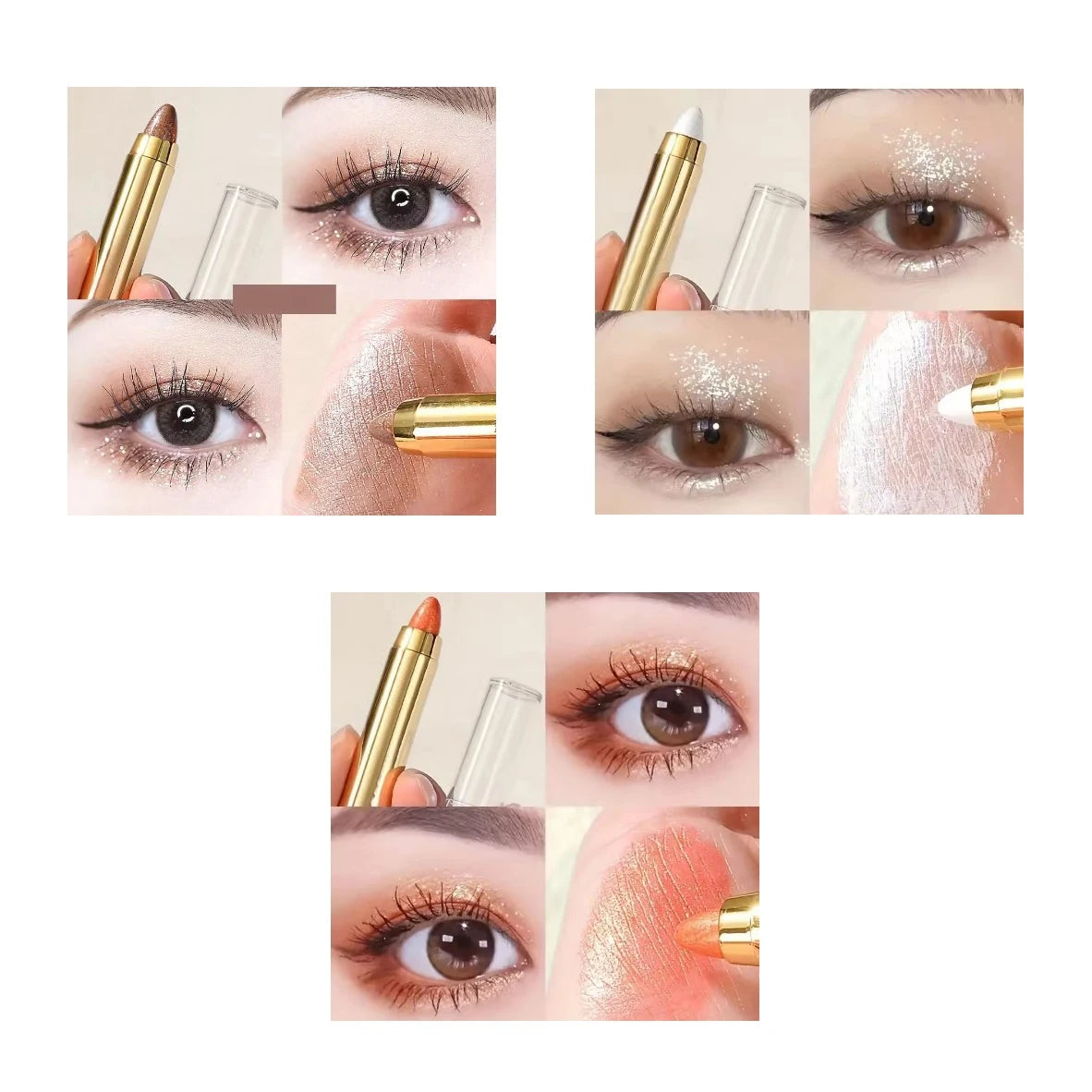 Sombra em bastão dupla face