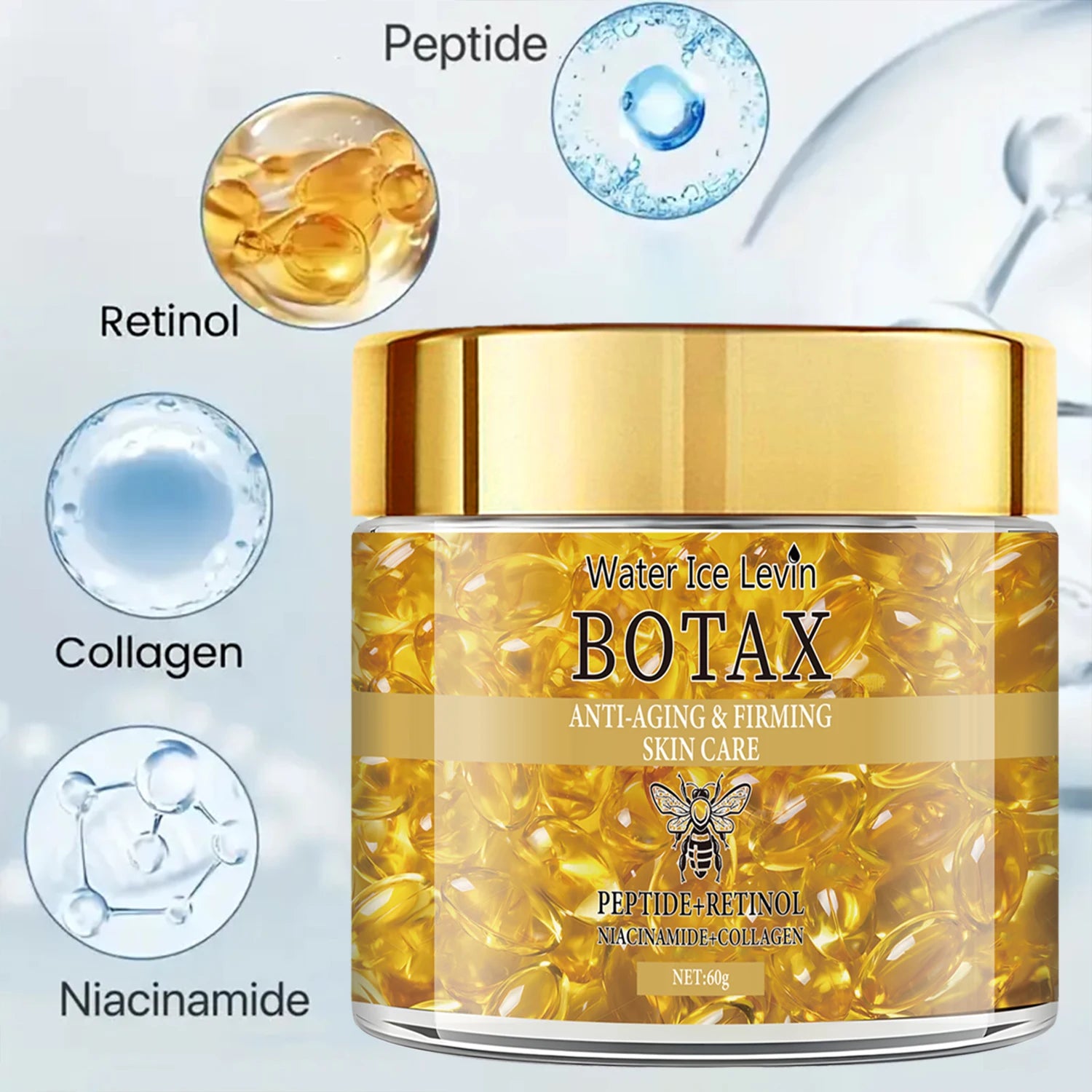 Creme firmador e lifting com retinol