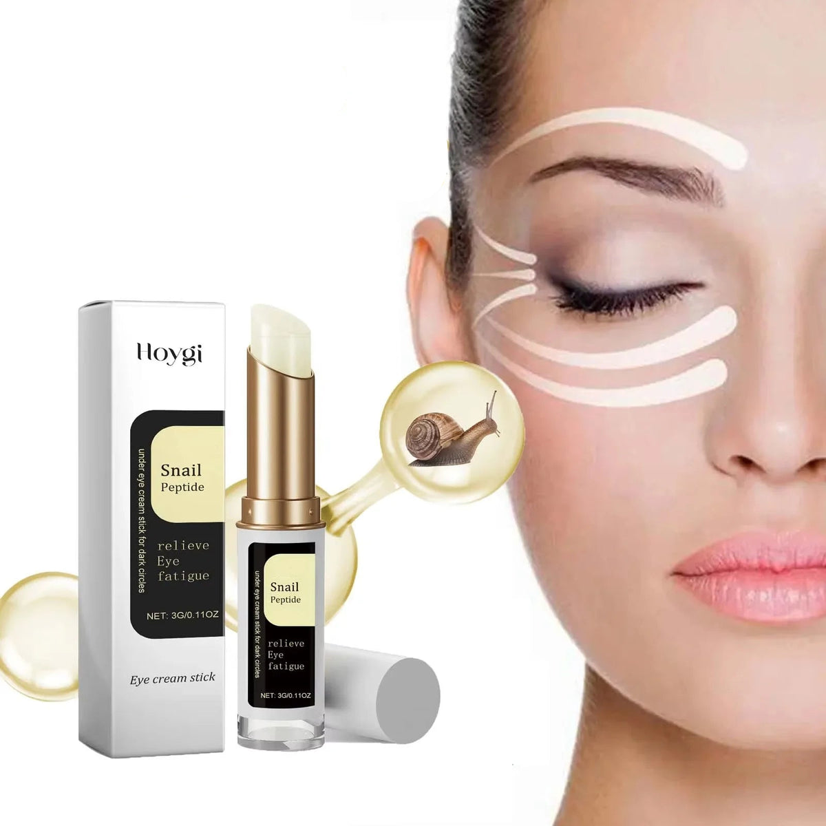 Bastão de colágeno Caracol