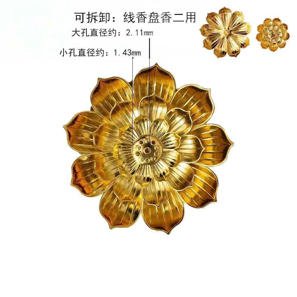 Porta Incenso Flor de Lótus