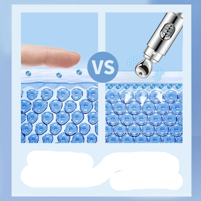 Creme para olhos com massagem elétrica